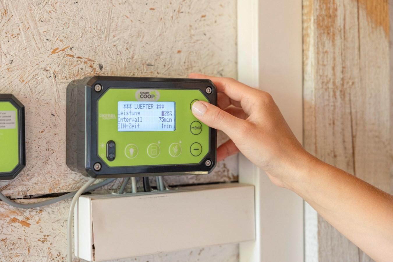 Best temperature for chicken coop in winter and summer with thermostat control